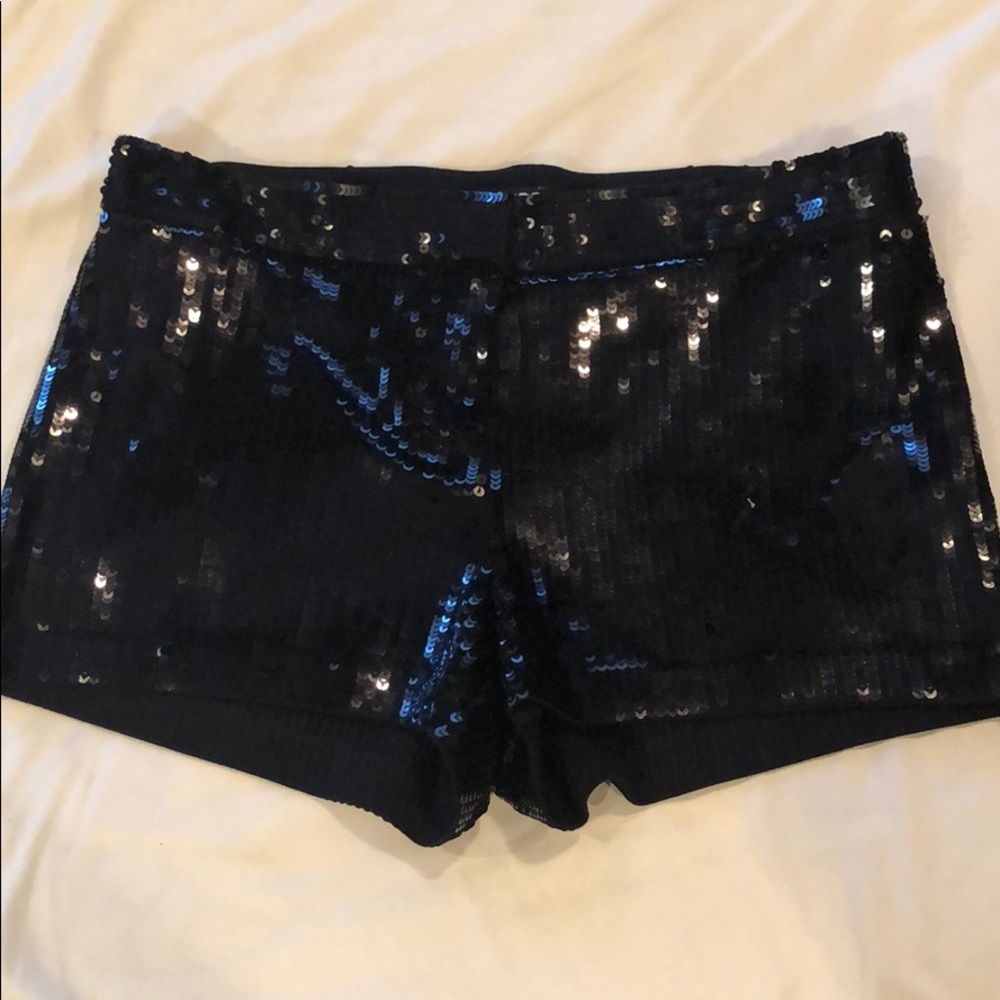 Express sequin shorts